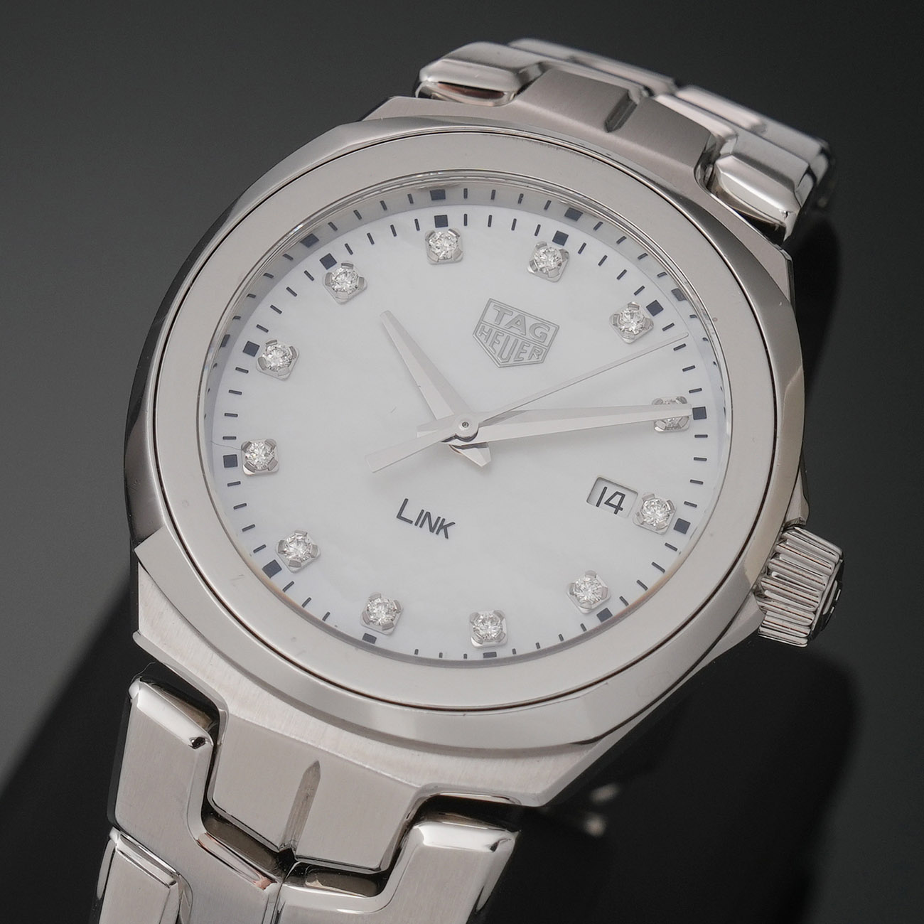 TAG HEUER(USED)태그호이어 링크 레이디 워치 12P WBC131